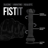 Realistischer Vibrator Wave Rider Schwarz