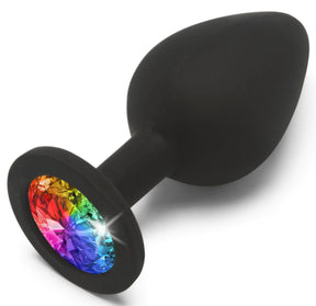 Regenbogen-Juwelenstecker M 7 x 3,5 cm