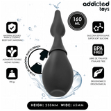 Reise-Analdusche mit langem Aufsatz Modell 1 Schwarz