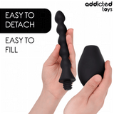 Reise-Analdusche mit langem Aufsatz Modell 2 Schwarz