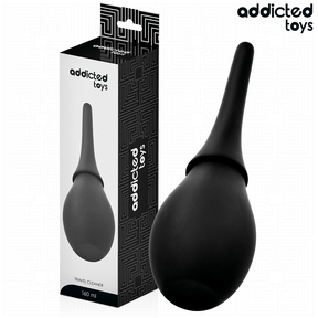 Reise-Analdusche mit langem Aufsatz Modell 3 Schwarz