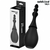 Reise-Analdusche mit langem Aufsatz Modell 4 Schwarz