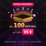 SUPER ANGEBOT Restposten-Kiste mit ca. 100 Artikeln