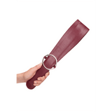 Riemenpaddle Ouch aus PU-Leder in Bordeaux und Petrol 54 cm – Ansicht 4