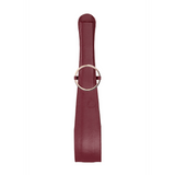 Riemenpaddle Ouch aus PU-Leder in Bordeaux und Petrol 54 cm