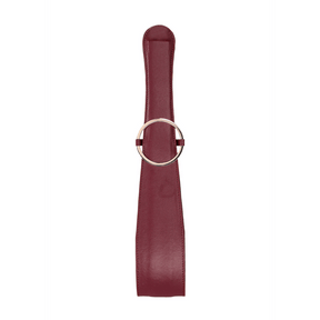 Riemenpaddle Ouch aus PU-Leder in Bordeaux und Petrol 54 cm