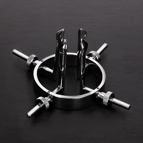 Ring-Spekulum aus Edelstahl Silber 7 cm