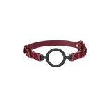 Knebel Ouch mit Silikonring in Bordeaux und Petrol 77 cm – Ansicht 4