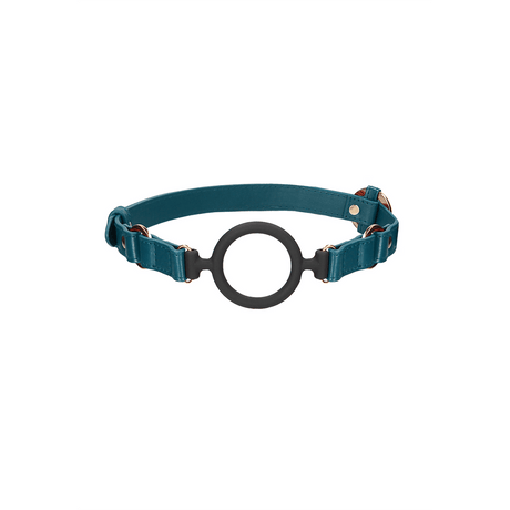 Knebel Ouch mit Silikonring in Bordeaux und Petrol 77 cm – Ansicht 10