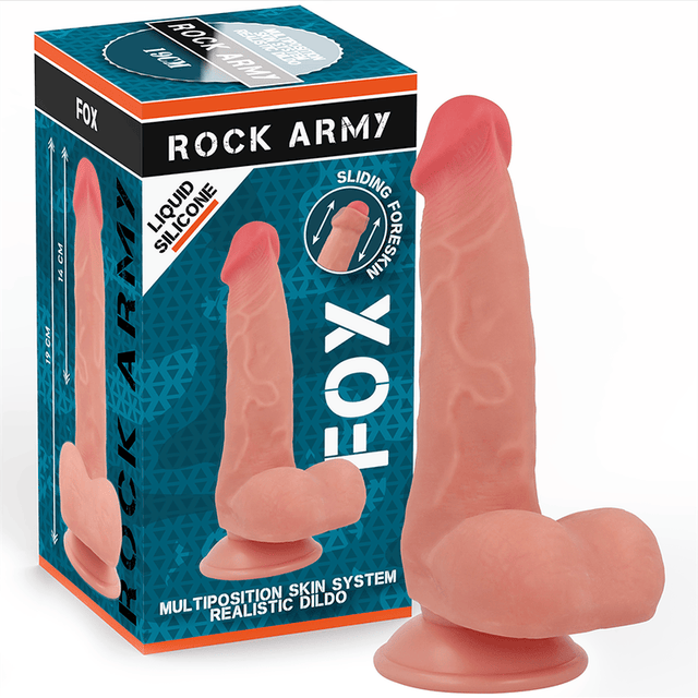 Rockarmy - Flüssigsilikonfuchs 19 cm-x-3,2 cm