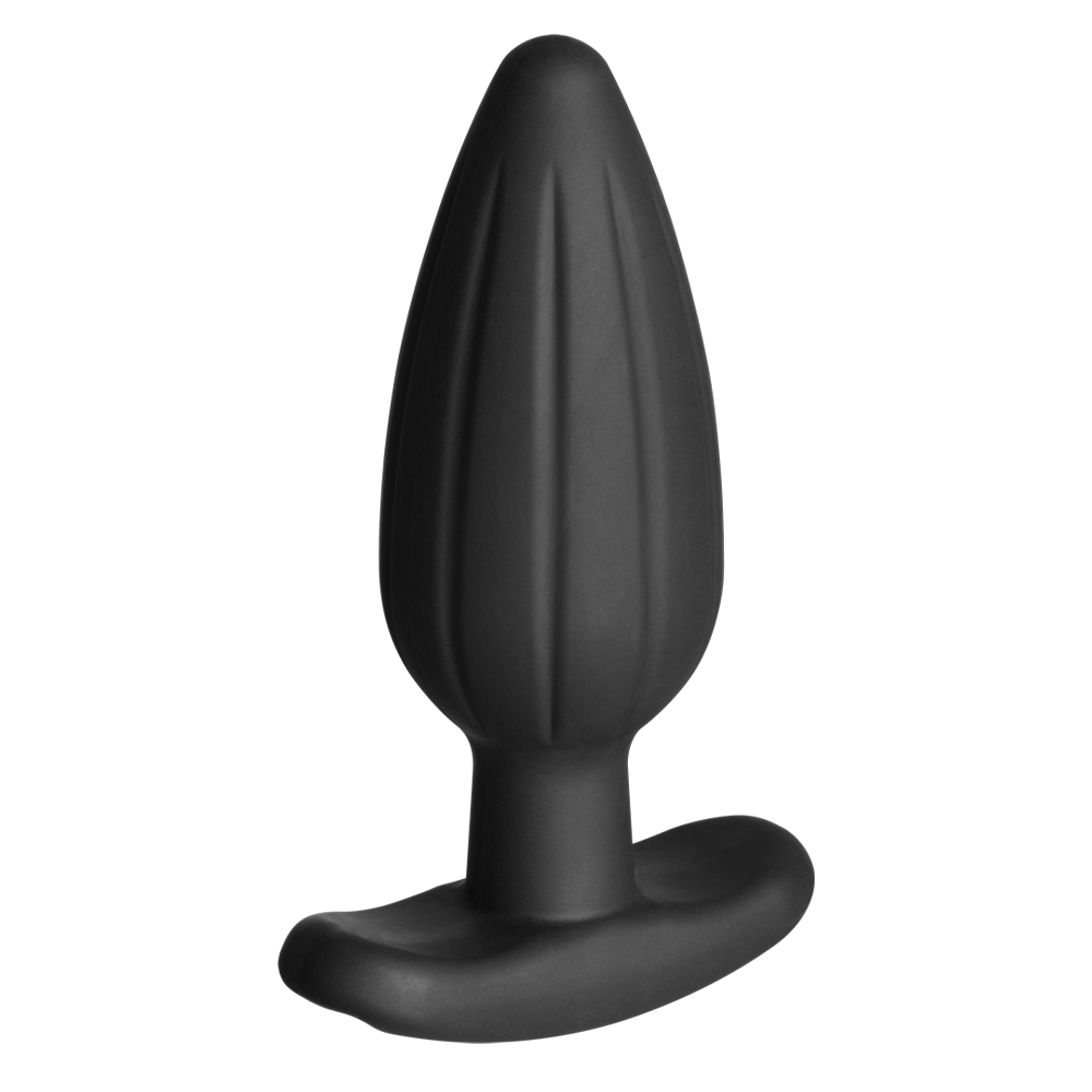 Rocker Silicone Noir Butt Plug - Large