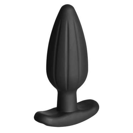 Rocker Silicone Noir Butt Plug - Large