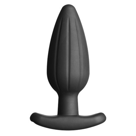 Rocker Silicone Noir Butt Plug - Large