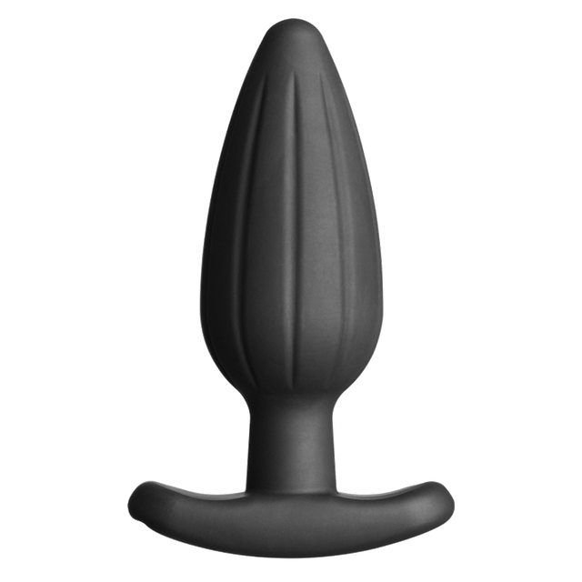 Rocker Silicone Noir Butt Plug - Large