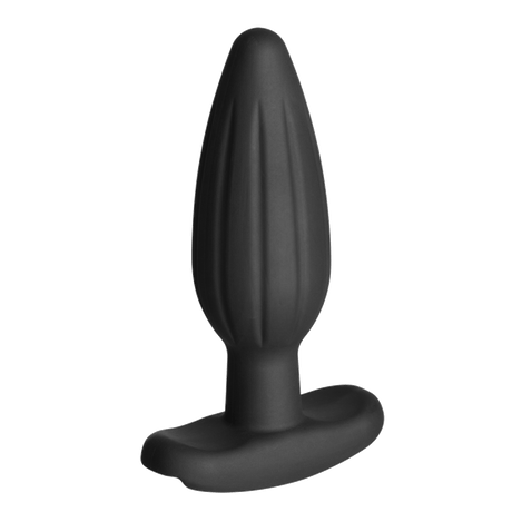Rocker Silicone Noir Butt Plug - Medium