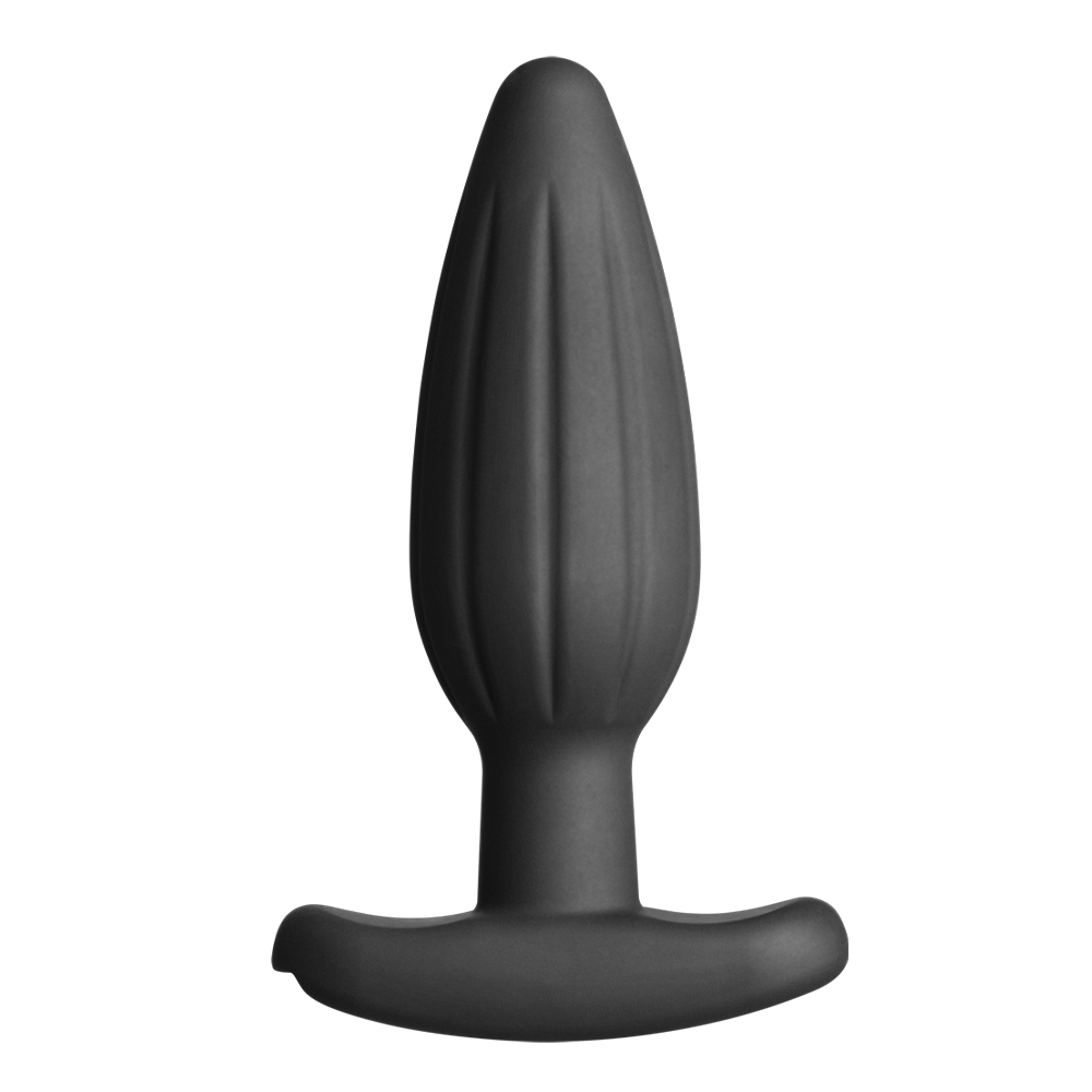 Rocker Silicone Noir Butt Plug - Medium