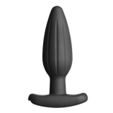 Rocker Silicone Noir Butt Plug - Medium