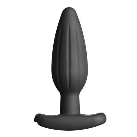 Rocker Silicone Noir Butt Plug - Medium