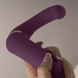 G-Punkt-Vibrator Gemini Dual g-Spot Klitoris Stimulator Lila 19,2 x 3,9 cm.3