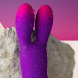 Rabbit-Vibrator GlGirl Bunny Lila Flexibler 13,2 x 5,3 cm.3