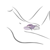 Rabbit-Vibrator GlGirl Lila Rabbit 11 x 6,7 cm.4