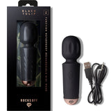 Vibrator Mini-Akku-Zauberstab mit 16 Funktionen Schwarze Tulpe 11,5 x 3 cm.1