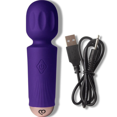 Rocks-Off - Mini-Aufladbarer Stab mit 16 Funktionen Violet Dream