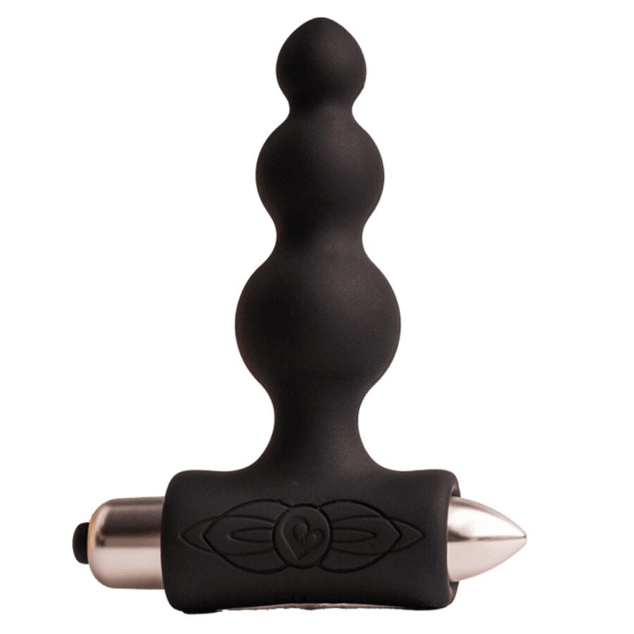 Analplug Petite Sensations Bubbles Anal Plug Schwarz 8,5 x 8,2 cm