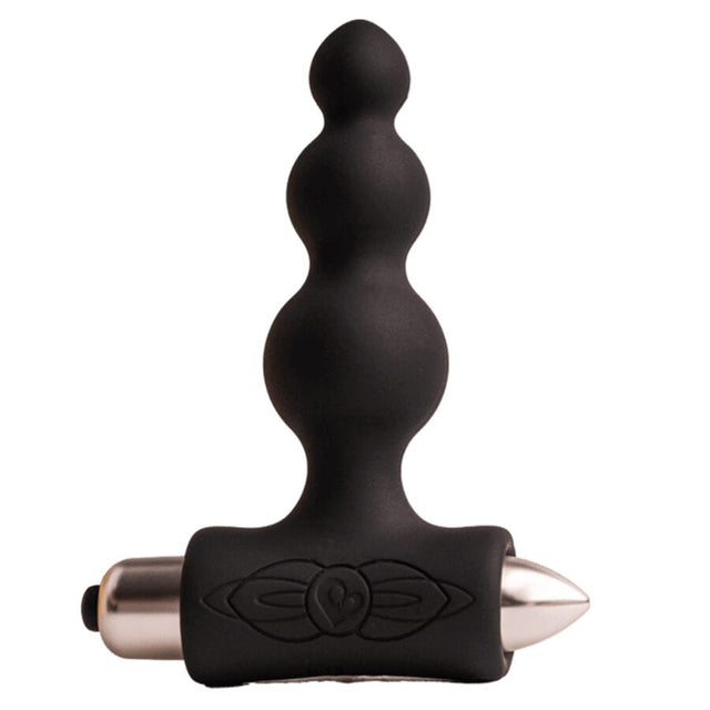 Analplug Petite Sensations Bubbles Anal Plug Schwarz 8,5 x 8,2 cm