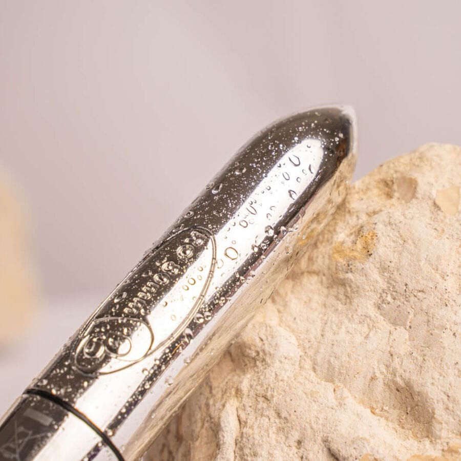 Vibrator R80 Chrom Vibrierendes Bullet Silber 8,2 x 1,5 cm.3
