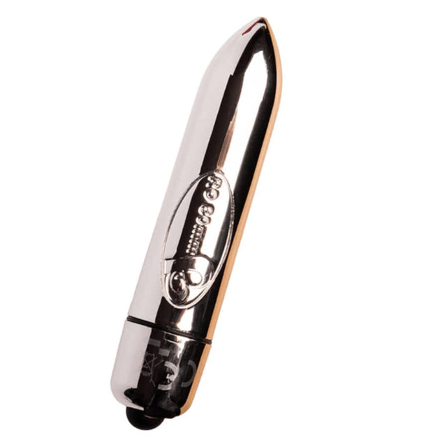 Vibrator R80 Chrom Vibrierendes Bullet Silber 8,2 x 1,5 cm