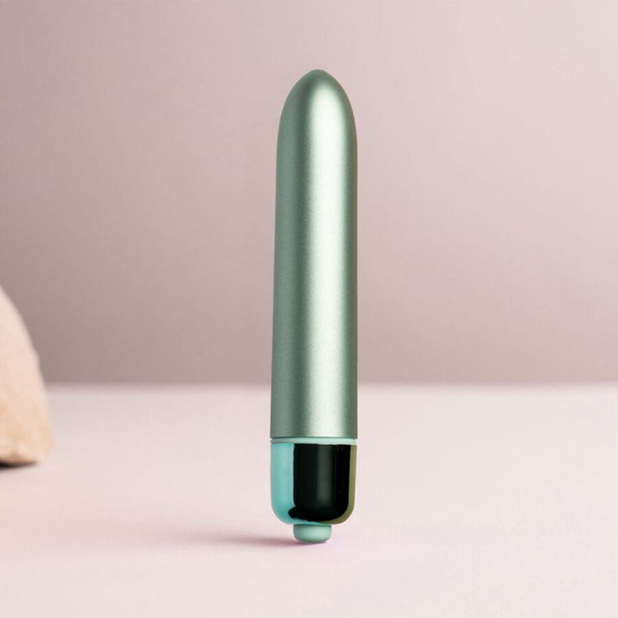 Vibrator R90 Aqua Lily Vibrierendes Bullet Wassergrün 9 x 1,8 cm.2