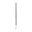 Rohrstock Ouch mit Edelstahlgriff Schwarz 66,5 cm