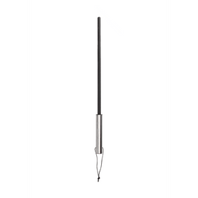 Rohrstock Ouch mit Edelstahlgriff Schwarz 66,5 cm