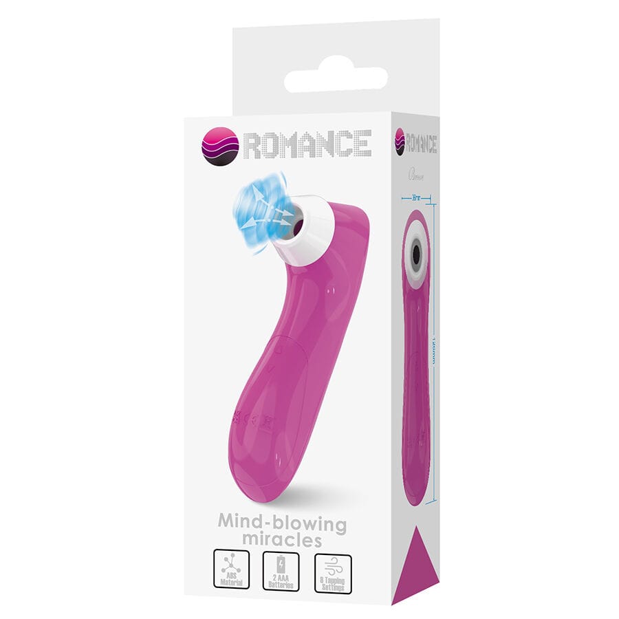 Auflegevibrator Klitoris-Sauggerät mit Rosa Pulsationstechnologie.10