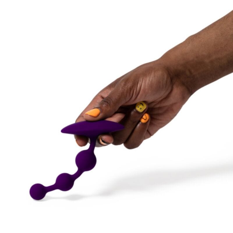 Romp - Amp Lila Flexible Silikon-Analkapseln 12,5 cm Lila