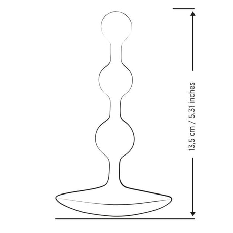 Romp - Amp Lila Flexible Silikon-Analkapseln 12,5 cm Lila