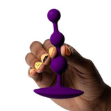 Romp - Amp Lila Flexible Silikon-Analkapseln 12,5 cm Lila