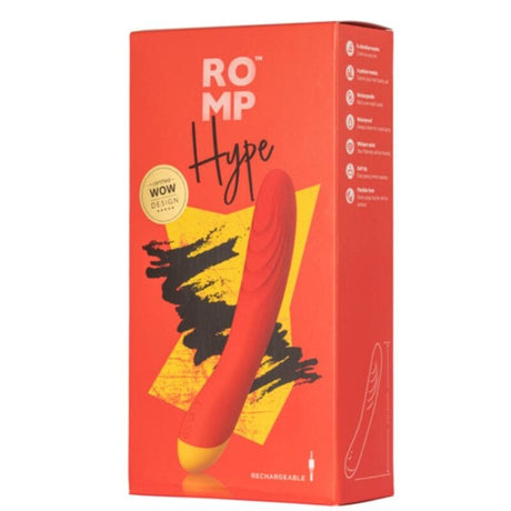 Romp - Hype Multifunktions-g-Punkt-Vibrator Rot