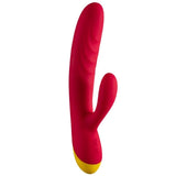 Romp - Jazz Wiederaufladbarer Hasenvibrator Rot
