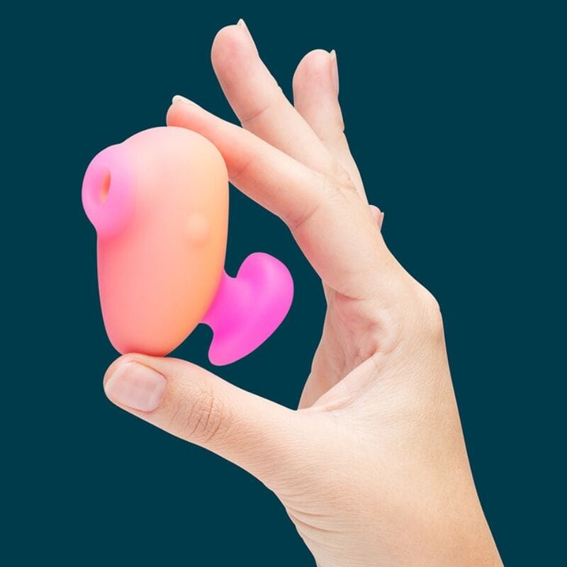 Romp - Kiss Klitoralsaugfähiger Wiederaufladbarer Fingervibrator
