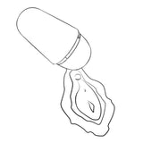 Romp - Kostenloser x Klitoralstimulator mit Deckel, 10 Stufen, Wiederaufladbar, Lila