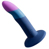 Romp - Piccolo Silikondildo mit Dreifarbigem Saugauffang 14 cm