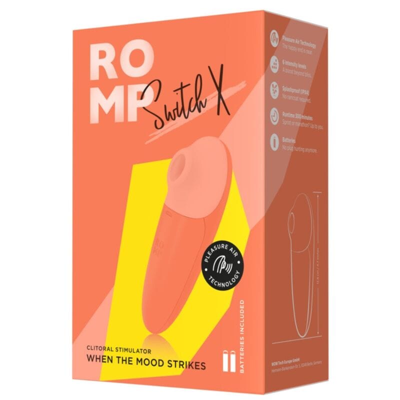 Romp - Switch x Klitorisstimulator, 6 Stufen, Orange