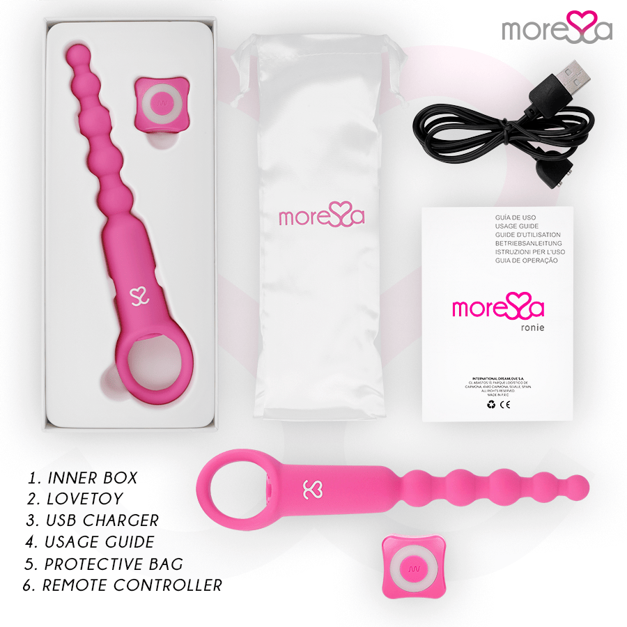 Ronie Analvibrator mit Fernbedienung Rosa – Ansicht 6
