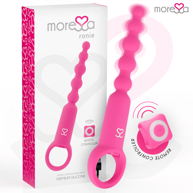 Ronie Analvibrator mit Fernbedienung Rosa