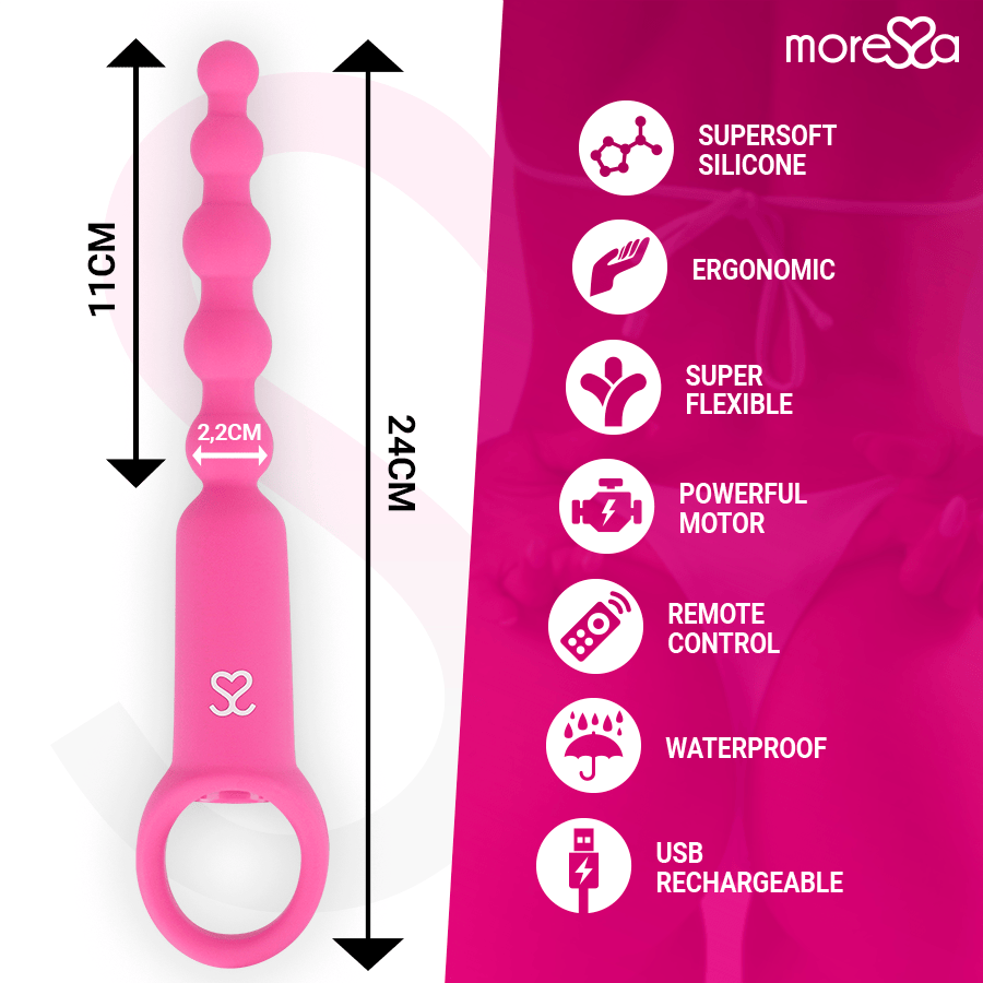 Ronie Analvibrator mit Fernbedienung Rosa – Ansicht 4