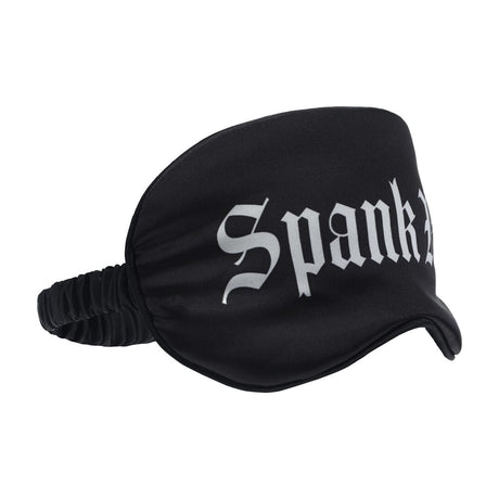 Satinmaske Spank Me Schwarz 20,5 cm – Ansicht 3