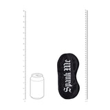 Augenbinde Ouch aus Satin mit Spank Me-Aufdruck Schwarz 20,5 cm – Ansicht 5