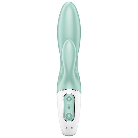 Vibrator Air Pump Bunny 5+ Aufblasbare Kaninchenvibrator-App Grün.1
